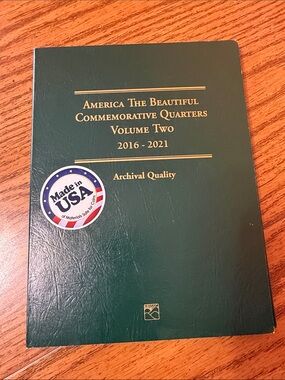 America The Beautiful Commemorative Quarters Volume Two 2016-2021 - Green
